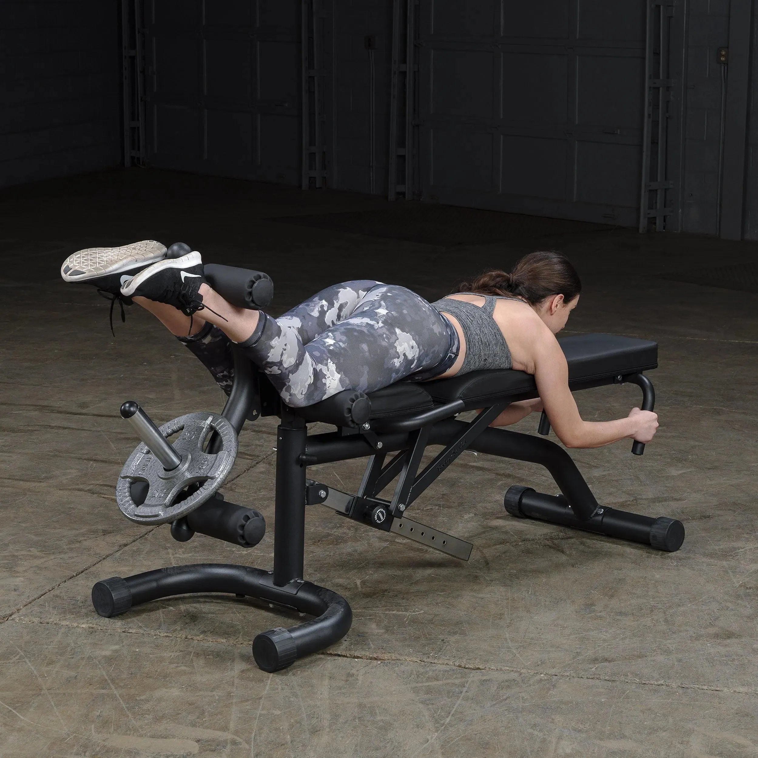 Body-Solid Adjustable Weight Bench w/ Leg Extension & Leg Curl (FID46)