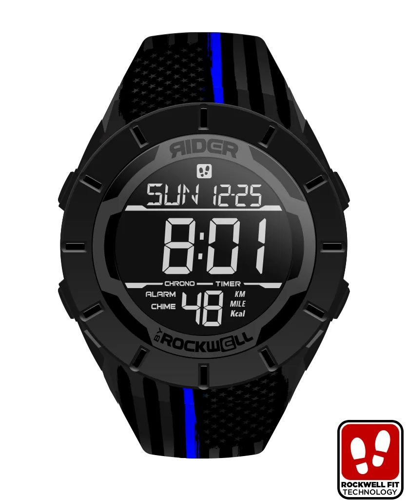 Coliseum Fit™ Assault - Police Edition (Phantom Black) Watch