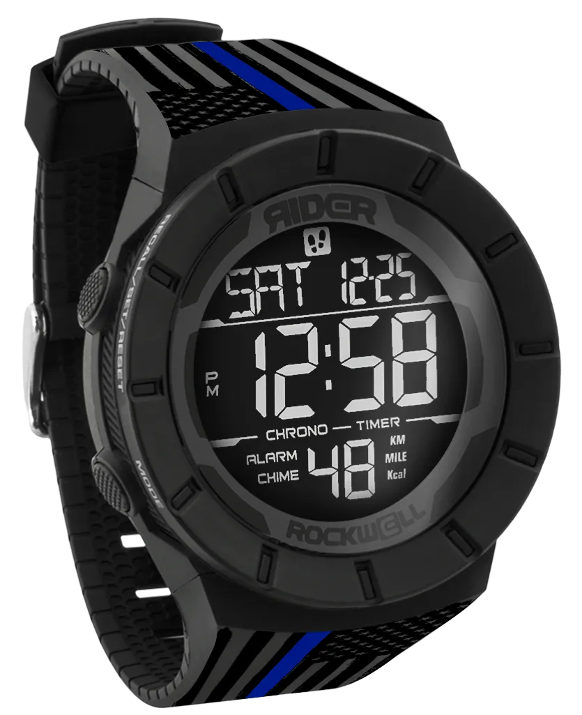 Coliseum Fit™ Assault - Police Edition (Phantom Black) Watch