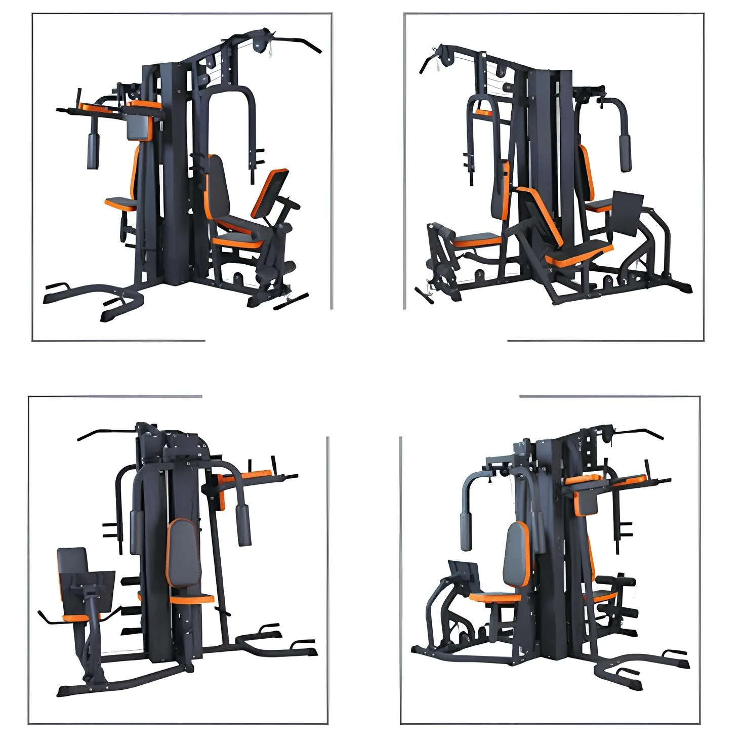 Four Multi Station Gym Lite Commercial