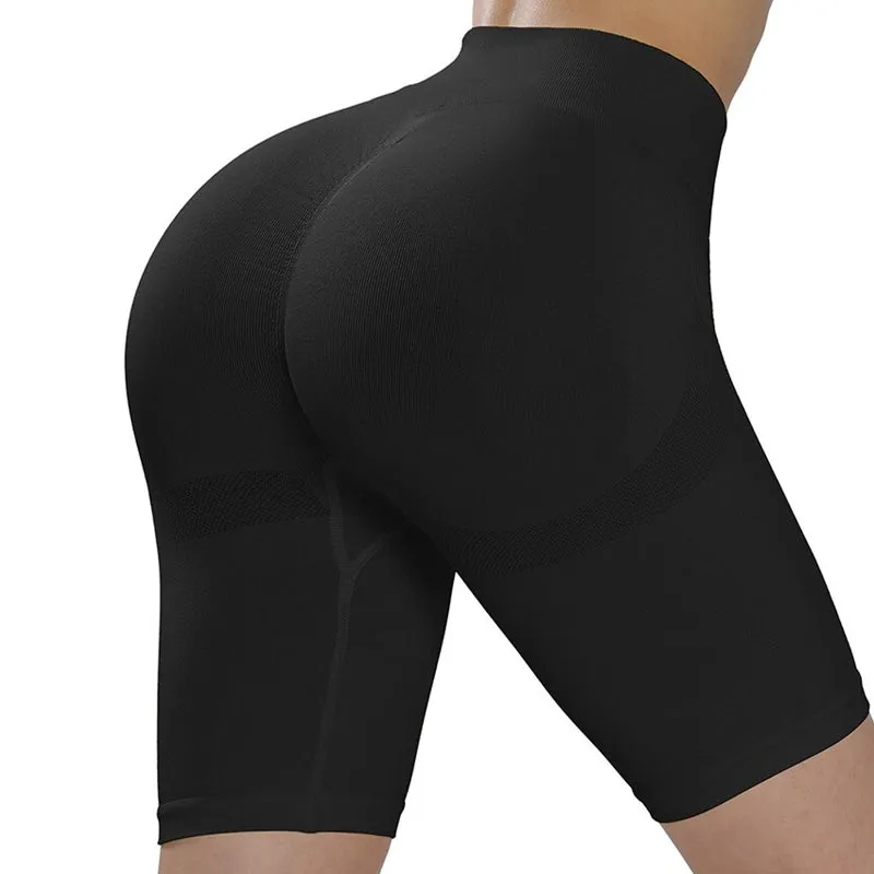 Seamless Gym High Waist Body Shaper Shorts Activewear