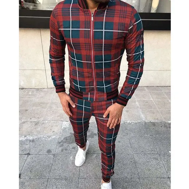 Streetwear Style Men's Suit